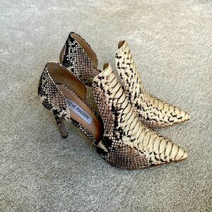 Snake skin heels
